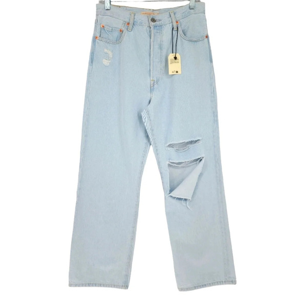 Levi's Ribcage Straight Ankle Jeans 29X27 - Picture 1 of 9